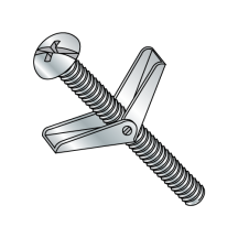 Combination Round Head - Toggle Bolt - Zinc Plated