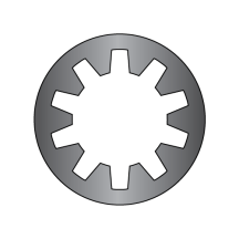 4 Internal Tooth - Lock Washers - Black Oxide