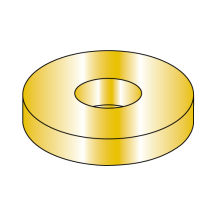 1/4 Flat Washers USS - Zinc Yellow